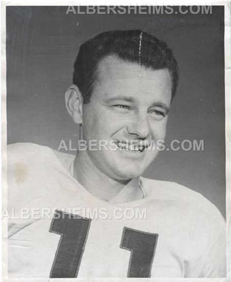 Norm Van Brocklin 1952 Vic Stein Original Type I photo Rams Eagles ...