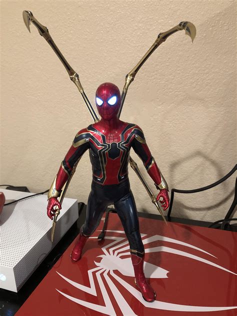 Iron spider, hyped for endgame!! : r/ActionFigures