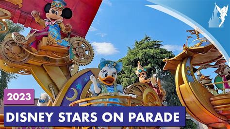 Disneyland Paris: Disney Stars On Parade Summer 2023 - YouTube