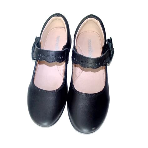 Bb Mh Girls Velcro Shoe-2065 (Black) - Skit Store