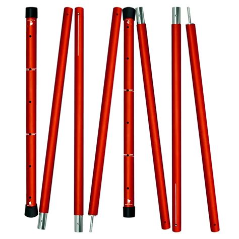 GeerTop Aluminum Adjustable Poles Support Pole Tarp Poles Telescoping Rod Tent Poles, for ...