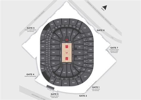 State Farm Arena Seating View | Elcho Table