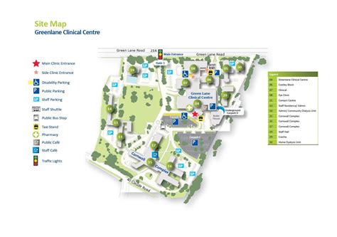 Middlemore hospital map - Map of Middlemore hospital (New Zealand)