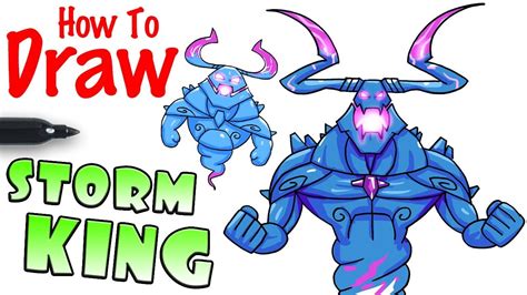 How to Draw the Storm King | Fortnite