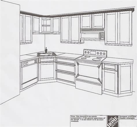 L Shaped Kitchen Floor Plans L Shaped Kitchen Floor Plans With Island — Schmidt Gallery Design ...