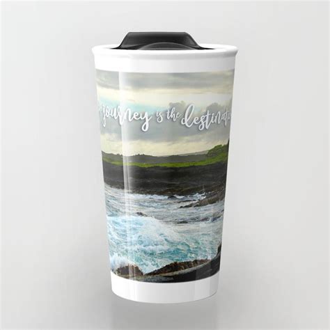 Take your coffee to go with a personalized ceramic travel mug. Double ...