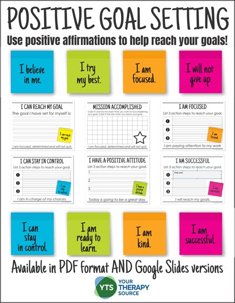 SMART Goals Examples for Students - Your Therapy Source