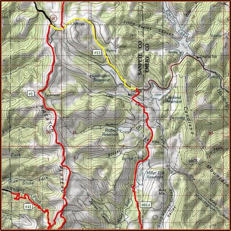 Moab Utah Off Road Trail Maps - Map : Resume Examples #xJKE4X21rk