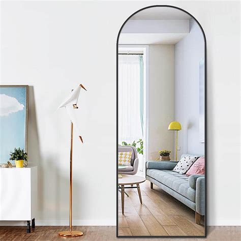 Full Length Mirror Arched : 72 Full Length Silver Arch Wall Mirror ...