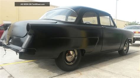 1952, 1953, 1954 Ford, Customline, Rat Rod, Hot Rod, 2 Door, Coupe