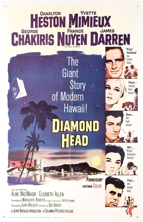 Diamond Head 1962 U.S. One Sheet Poster - Posteritati Movie Poster Gallery