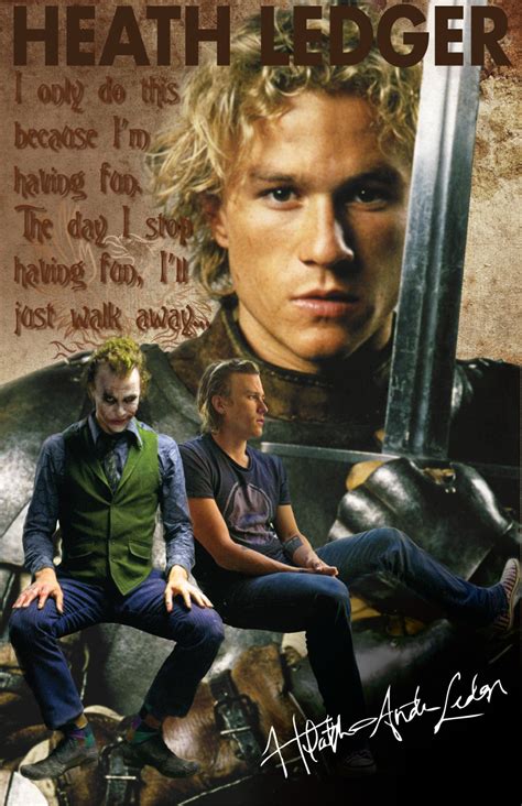 Heath Ledger Poster by b3designs on DeviantArt