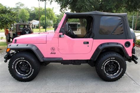 Light pink Jeep Wrangler | Pink jeep wrangler, Pink jeep, Car wheels