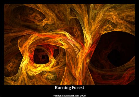 Burning Forest by yeltzyn on DeviantArt