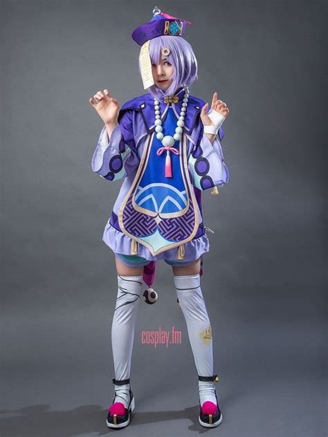 Genshin Impact Qiqi Women Cosplay Costume Game Dress - Etsy