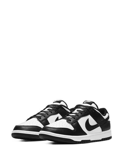 Nike Dunk Low Retro "Black / White - Panda" Sneakers | Black | FARFETCH QA