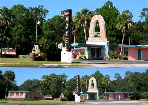 Skylark Motel Still Pleasing | The old postcard of the place… | Flickr