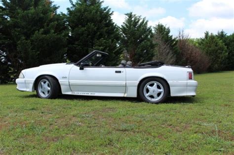 89 Ford Mustang convertible GT No reserve HIGHEST Bid WINS THE AUCTION ...