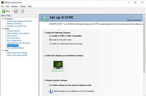 How to Enable Nvidia G-Sync on AMD FreeSync Monitors