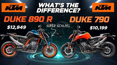 KTM Duke 890 R 🆚️ KTM Duke 790 | Full Specs Comparison | What's the ...