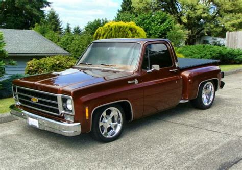 1977 Chevrolet Stepside | Custom chevy trucks, Classic chevy trucks ...