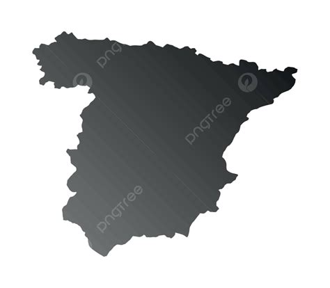 Spain Map Travel Isolated Geography Vector, Travel, Isolated, Geography ...