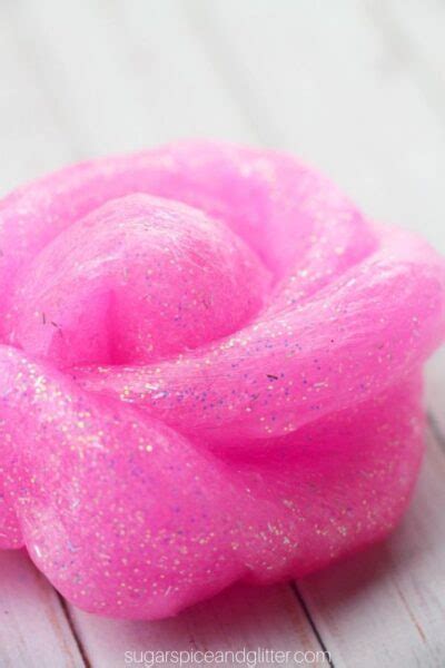 Pink Glitter Slime (with Video) ⋆ Sugar, Spice and Glitter