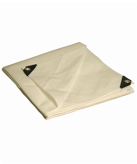 White Heavy Duty Poly Tarps - Durable - Water Resistant