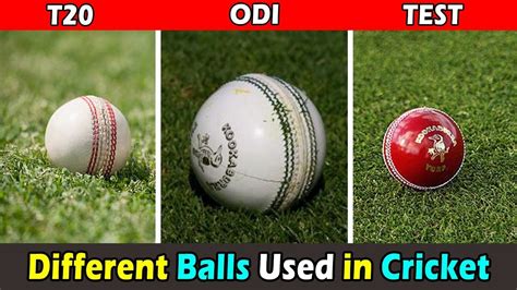 Know How Different Type of Balls are Used in International Cricket