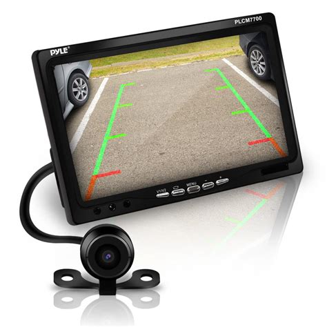 送料無料 Pyle PLCM7200 Backup Camera & Rearview Monitor Parking Reverse ...