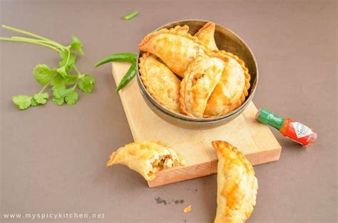 Baked Chicken Empanadas - MySpicyKitchen