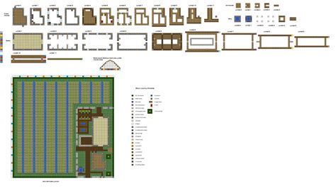 Minecraft Farmhouse Blueprints Inspiration - Home Plans & Blueprints | 50902