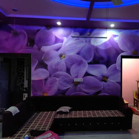 Matte Wall Mounted Floral 3D Wallpaper For Home at Rs 65/square feet in Jaipur | ID: 26001052555