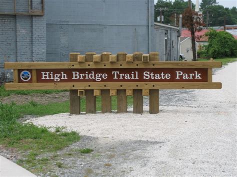 High Bridge Trail State Park Sign | Flickr - Photo Sharing!