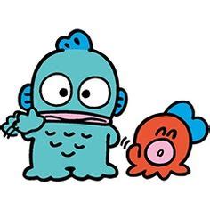 Hangyodon Sanrio - A lonely fish character who is friends with a little red octopus ...