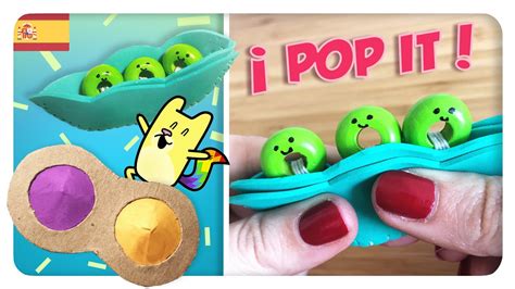 FIDGET Toys CASEROS 🎮 CÓMO HACER tus propios POP IT ⭐️ VIRAL en TikTok 🌈 Gato Rainbow & Gata ...