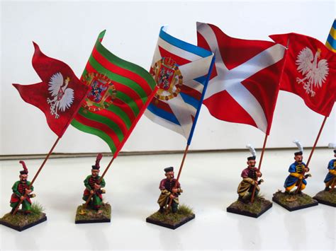 28mm – Polish Renaissance & Cossack Flags. – Another Miniatures Painter