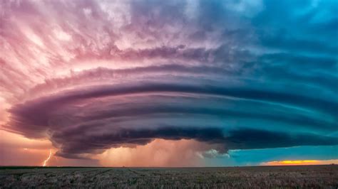 lightning, horizon, power, dark, power in nature, no people ...