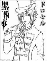 Black butler coloring Page Coloring Pages Ciel Anime Nicepng  sketch template