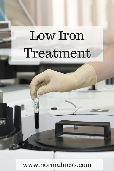 Low Iron Treatment - Normal Ness