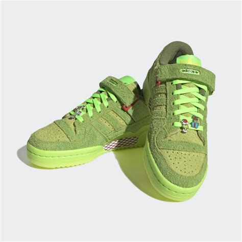 adidas Forum Low The Grinch Shoes - Green | adidas UK