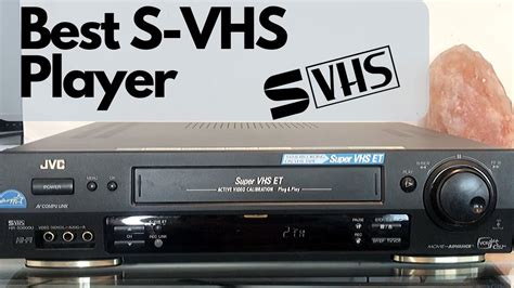 J.V.C. HR-S3500U Super VHS VCR Best SVHS Player - YouTube