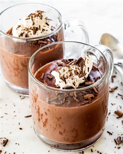 Homemade Chocolate Pudding - Jo Cooks