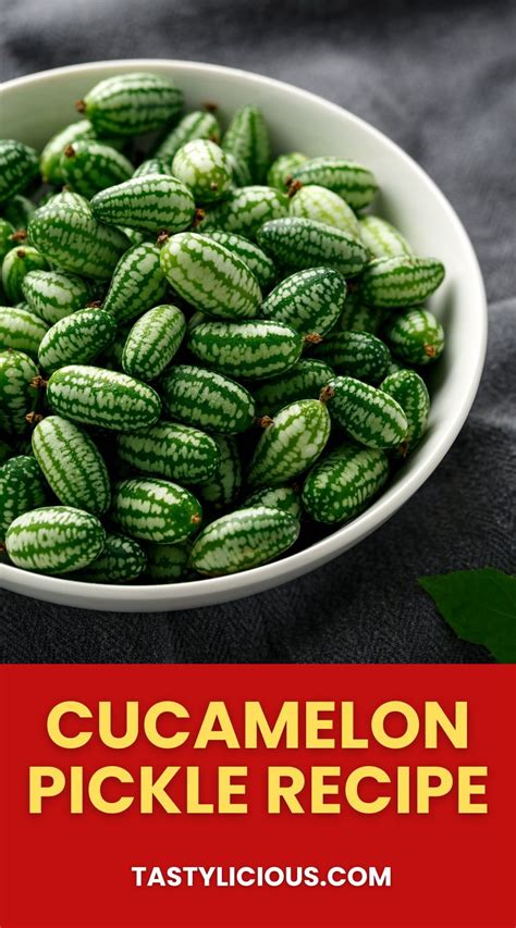 What Does Cucamelon Taste Like? Get The Facts | Recipe | Pickling recipes, Cucamelon recipes ...