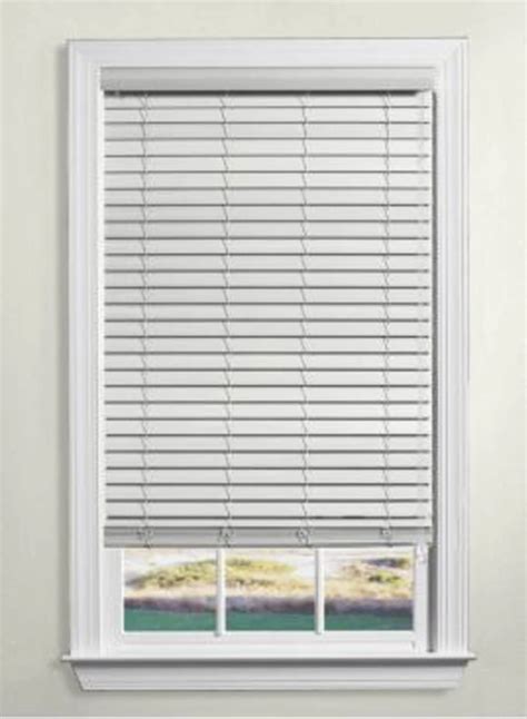 Levolor Faux Wood Blinds 2 1/2 Inch | The Home Depot Canada