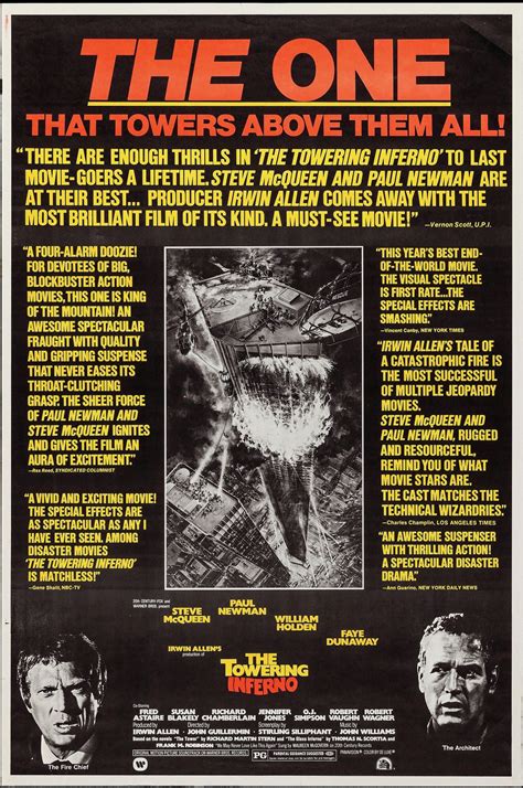 The Towering Inferno Movie Poster 1974 40x60