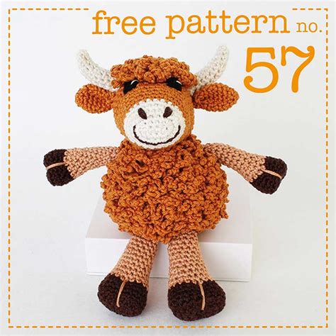 Crochet Highland Cow Pattern, 52% OFF | www.elevate.in