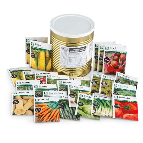 25 - Pc. Emergency Seed Kit - 222028, Survival Food & MRE at Sportsman ...