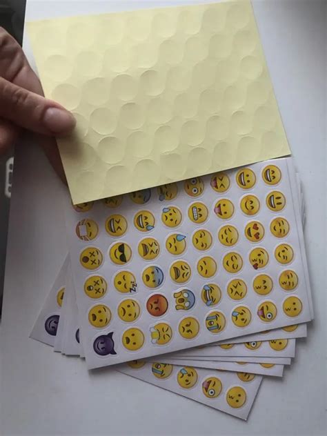 Otter's 10 Sheets 48 Emoji Stickers – The Ambiguous Otter