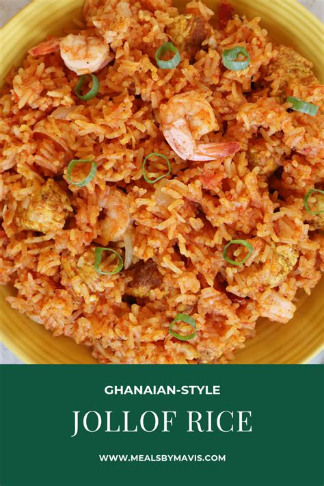 Jollof rice is a one-pot rice dish that is popular among West Africans ...